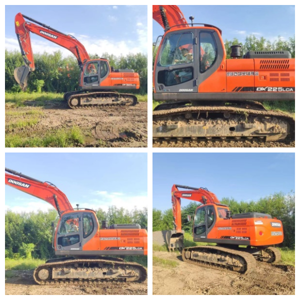 ڈوسان DX225LCA کرولر ایکسکیویٹر، تعمیراتی کاموں کے لیے تیار وحدہ۔jpg ڈوسان DX225LCA کرولر ایکسکیویٹر، تعمیراتی کاموں کے لیے تیار وحدہ۔jpg