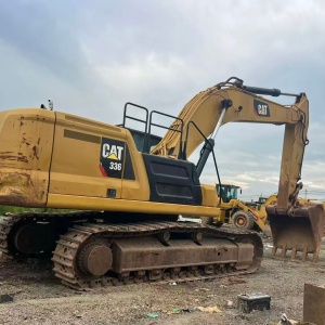 Cat 336 excavator with bucket
