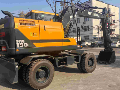 Обслуживание колесных экскаваторов