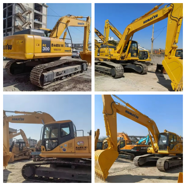 Komatsu PC300-7 Hydraulic Crawler Excavator Multi-Angle Views.jpg Komatsu PC300-7 Hydraulic Crawler Excavator Multi-Angle Views.jpg